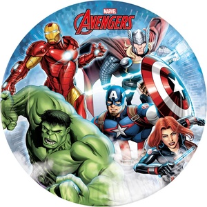 Procos Хартиени чинии - Avengers Infinity (23 см)