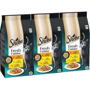 Sheba Fresh Cuisine Вкусът на Рим консерви в сос 3 x (6x50 г)