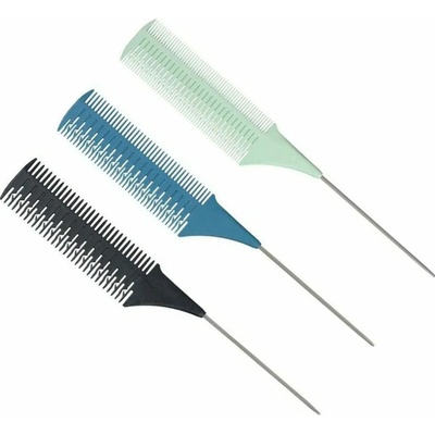 Sibel set melírovacích hrebeňov veľkosť S / M / L 3 ks