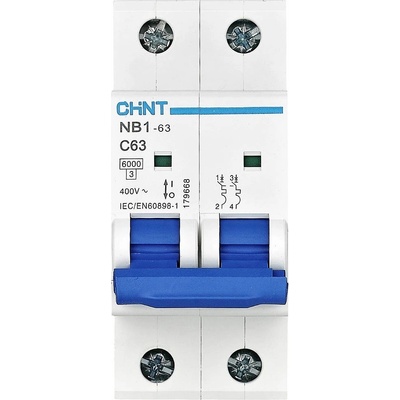 Chint 179667 NB1-63 2P C6 6kA DB