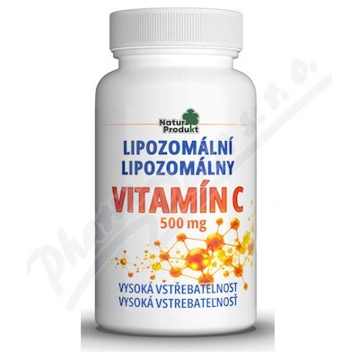 NaturProdukt Lipozomálny VITAMÍN C 500 mg 60 kapsúl
