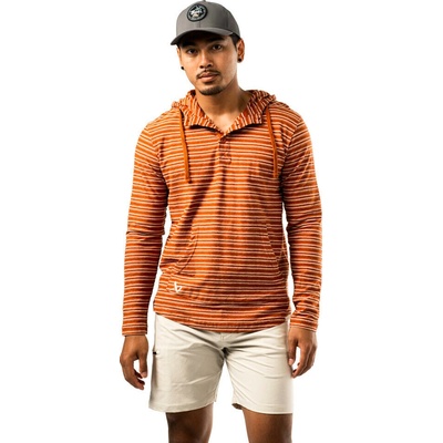 Bauer LTWHT Stripe Hoodie Brick