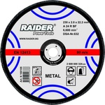 Raider Диск за метал 230х2.0х22.2mm (0160108)