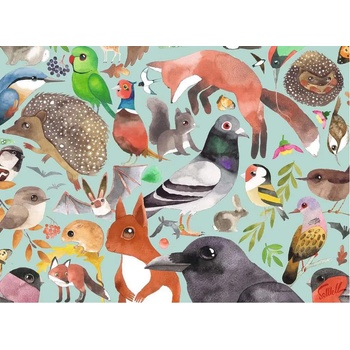 Ravensburger - Puzzle Garden Visitors - 500 piese