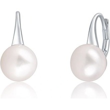 JwL Luxury Pearls strieborné náušnice s pravou perlou JL0643