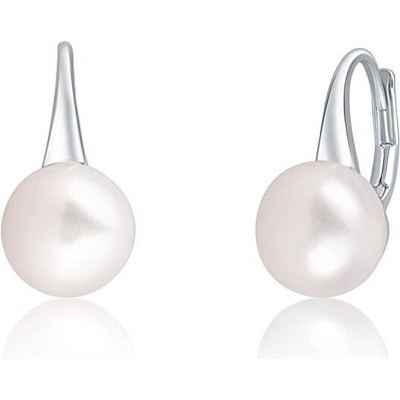 JwL Luxury Pearls strieborné náušnice s pravou perlou JL0643