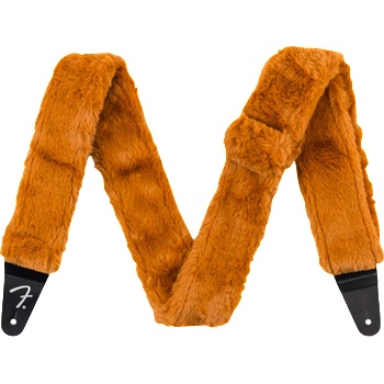 Image 1 of Fender Poodle Plush Strap, Rust