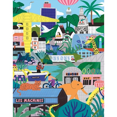 Pieces & Peace - Puzzle Nantes City - 1 000 piese