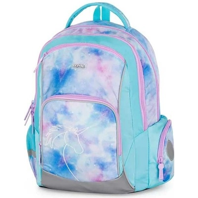 Oxybag ruksak unicorn magic tyrkysová ružová mix