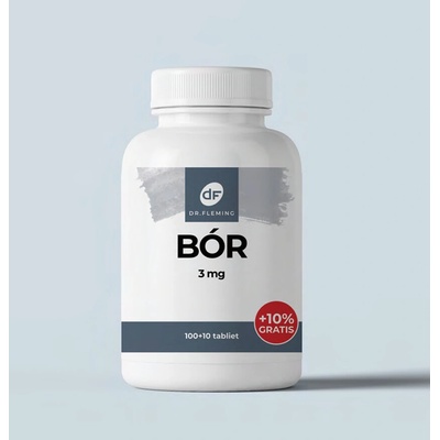 Dr.fleming Bór 3mg +10% gratis 110 kapsúl