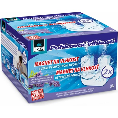 Bison Náhradné tablety do pohlcovača vlhkosti, 2 x 450 g