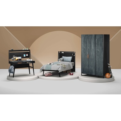 Čilek Sestava studentského pokoje Dark Metal – Zboží Dáma