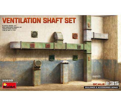 MiniArt Ventilation Shaft Set 1:35