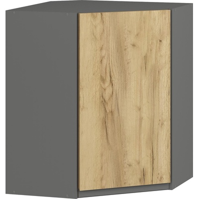 Горен кухненски шкаф Lusil B 60/72 ъглов