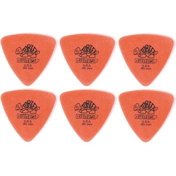 Image 1 of Dunlop 431R 0.60 Tortex Triangle 6 Перце за китара (431R60-6PACK-SET)