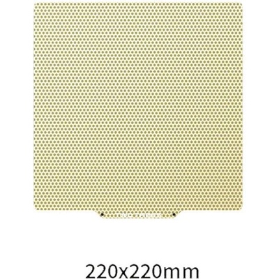 Two Trees Двустранна релефна метална подложка PEI Пчелна пита HoneyComb - стабилно залепване за Creality, Bambu Lab и други