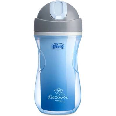 Chicco Hrnek Sport termo s brčkem 266 ml růžový 14m+ modrý 266 ml