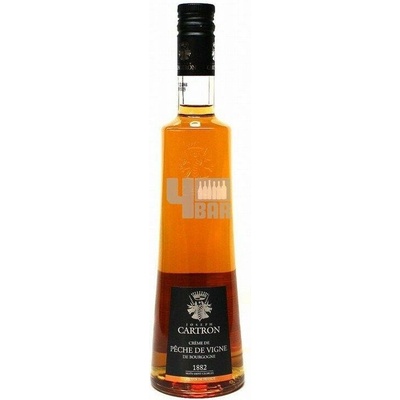 Cartron Joseph Créme de Peche de Vigne 18% 0,7 l (holá láhev)
