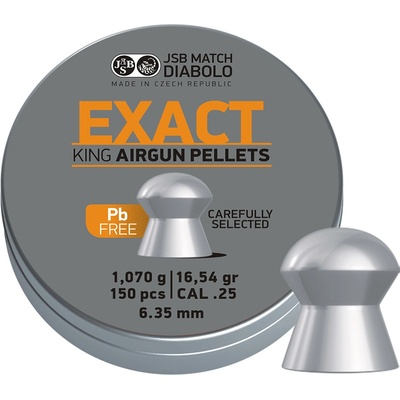 Diabolky JSB Exact King Lead Free 6,35 mm 150 ks