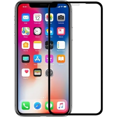 Apple 5D Стъклен протектор, Full Glue Cover за IPhone XR (6, 1"), Черен (2147)