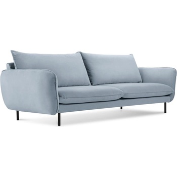Cosmopolitan Design Светлосин кадифен диван 200 cm Vienna - Cosmopolitan Design (COS_3S_51_F1_VIENNA2)