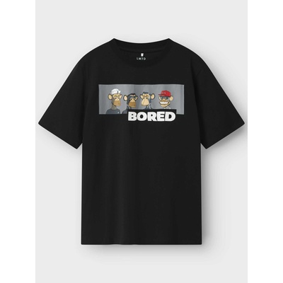 NAME IT Тениска nlmduff bod l ss top box noos sky