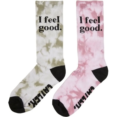 Чорапи Cayler & sons Feelin Good long socks 2 pairs - Multicolor (Light khaki / Rose)