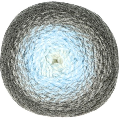 YarnArt Flowers Merino 550 sivo modrá