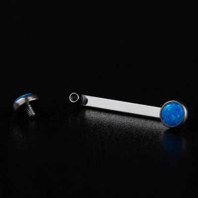 CryptoEshop Surface piercing - podkožní tyčinka o průměru 1.6 mm (variace) 1,6 mm 10 mm P007-1610