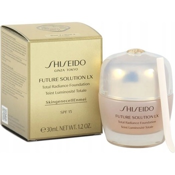 Shiseido Rozjasňující tekutý make-up SPF15 Future Solution LX Total Radiance Foundation 4 Rose 30 ml