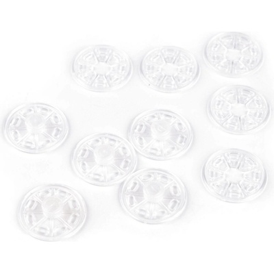Prima-obchod Plastové patentky / stiskací knoflíky Ø25 mm, barva 1 transparent