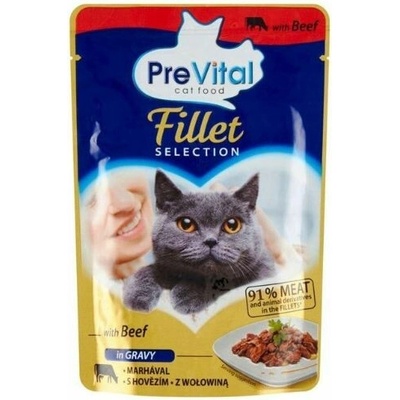 PreVital Fillet Selection hovädzia v omáčke 85 g