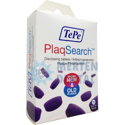 TePe PlaqSearch indikace plaku 10 tablet – Zboží Dáma