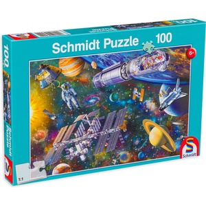 Schmidt Spiele Пъзел Schmidt от 100 части - Космическо забавление (56455) - baby