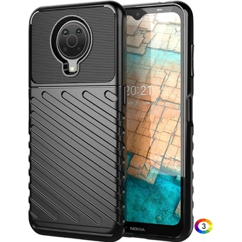 Image 1 of Nokia G10 / G20 Удароустойчив Twill Texture Калъф и Протектор