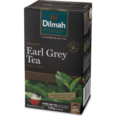 Dilmah Sypaný cejlonský čierny čaj Earl Grey s bergamotom 125 g