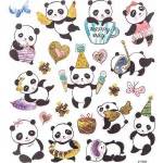 Dalprint DP Craft Stickers - Pandas 21 pcs