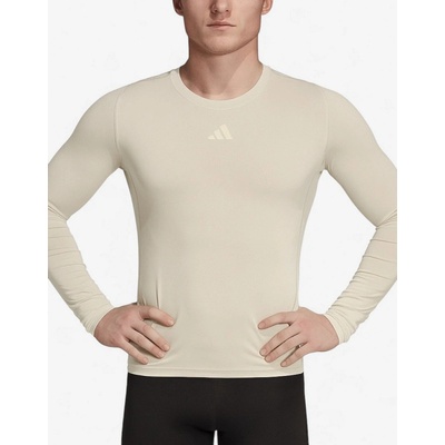 Adidas Tech-Fit Training Top Beige
