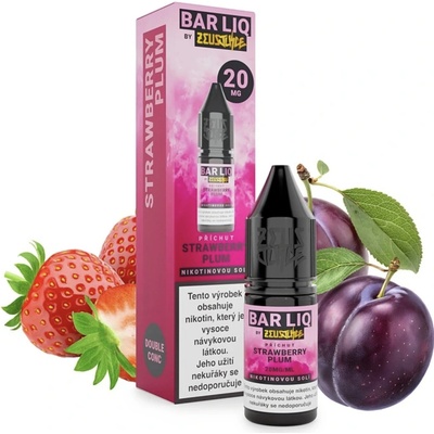 Zeus Juice Bar Salts Strawberry Plum 10 ml 20 mg
