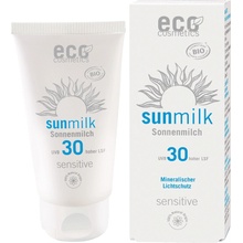 Eco Cosmetics Sensitive mléko na opalování SPF30 75 ml