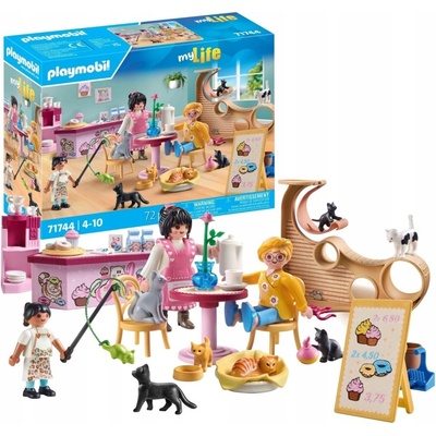 Playmobil 71744 Kočičí kavárna – Zboží Živě