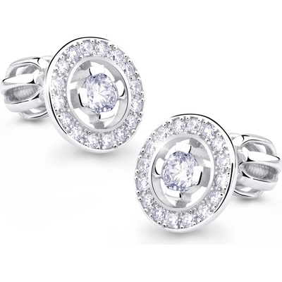 Cutie Jewellery - diamonds Náušnice DZ6413-1988 na šroubek ze zlata s diamanty