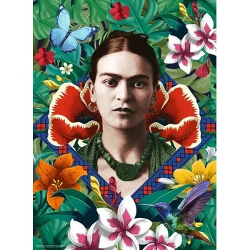 Ravensburger - Puzzle Frida Kahlo: Blooming Imagination - 1 000 piese