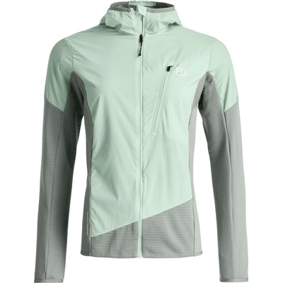 Ortovox Дамско вълнено яке Ortovox Women's Trace Hybrid Jacket Windproof jacket - Green Acid (105-7301-0212)
