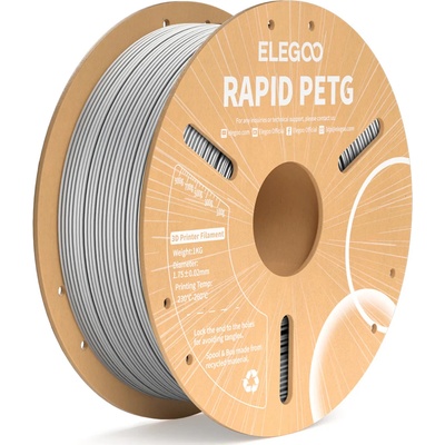 Elegoo Rapid PETG Grey - 1, 75 mm / 1000 g (50.203.0222)
