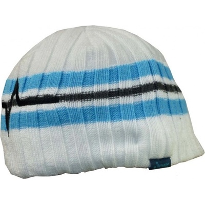 Haven beanie Haven bílo-modrá