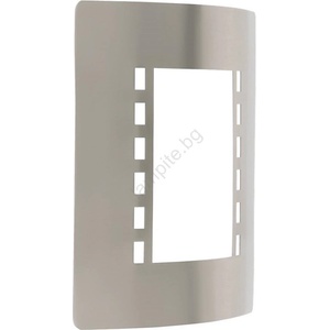 EGLO 55761 - LED външно стенно осветително тяло 1xE27/10W/230V IP44 матов хром (EG55761)