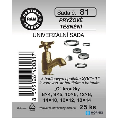 Hartman těsnění Sada č. 80