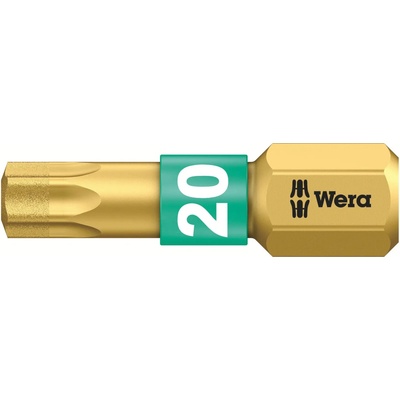 Wera 066104 Bit 1/4" TX 20 x 25 mm, bitorsion typ 867/1 TORX BDC