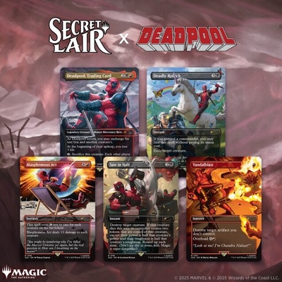 Wizards of the Coast Magic The Gathering: Secret Lair X Marvel
